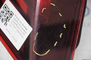 Left inner trunk lid light for a 2016-2017 Honda Accord, scratches, and a chip
