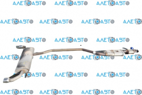 Muffler rear with barrel Ford Edge 15-21 3.5 AWD