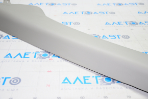 Front pillar trim left Nissan Pathfinder 13-20 gray, scratches, creases