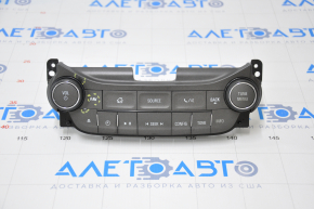 Radio control, Chevrolet Malibu 13-15 radio, buttons and cover are worn under navigation, button cover mounts are broken