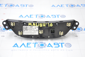 Climate control Chevrolet Malibu 16-17 manual