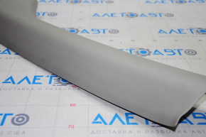 Front pillar trim upper left Nissan Sentra 13-17 gray, scratches