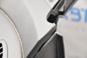 Torpedo front panel with AIRBAG Chevrolet Cruze 16- black, rubbed