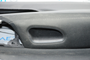 Door trim card front left Nissan Sentra 13-14 black with black insert cloth, armrest cloth, for dry cleaning