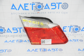 Inner taillight trunk lid left Honda Accord 13-15 scratches, broken body fragment