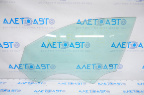 Glass door front left Audi A4 B8 08-16 scratches
