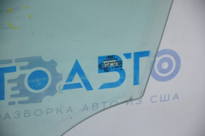 Glass door front left Audi A4 B8 08-16 scratches