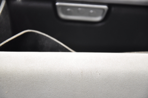 Torpedo front panel with AIRBAG Fiat 500L 14-14 prerest, black with gray inserts, scratches