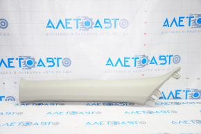 Front pillar trim upper left Nissan Rogue 14-20 gray, scratches