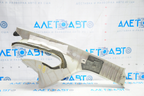 Front pillar trim left Nissan Leaf 13-16 gray under tweeter, scratches