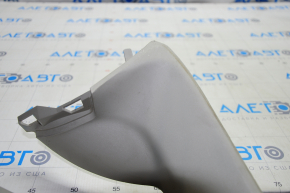 Front pillar trim left Nissan Leaf 13-16 gray under tweeter, scratches