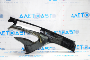Black front pillar trim for left Nissan Leaf 13-16 (under the tweeter)