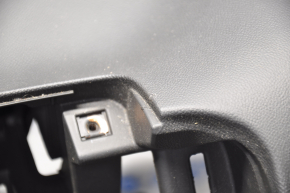 Torpedo front panel without AIRBAG Chevrolet Malibu 16-18 black, pokes