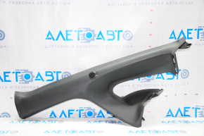 Front pillar trim left Nissan Leaf 13-16 black under the tweeter, scratches