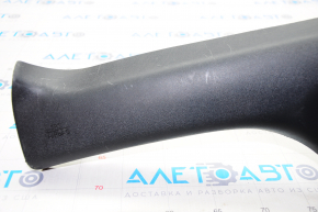 Front pillar trim left Nissan Leaf 13-16 black under the tweeter, scratches
