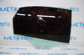 Glass of the rear right door Audi A4 B8 08-16 sedan, scratches