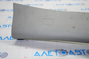 Front pillar trim left Chevrolet Equinox 10-17 gray under tweeter, scratches, for dry cleaning