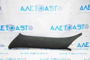 Front pillar trim upper left Dodge Challenger 15-23 black, burnt, for dry cleaning