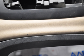 Torpedo front panel without AIRBAG Fiat 500L 14-14 prerest black, shot, cuts, without plugs