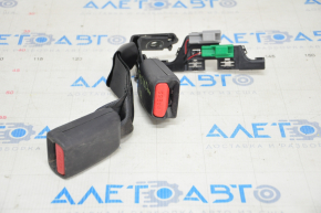 Seat Belt Latch Rear Right Tesla Model 3 18- Black