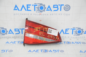 Lamp inner trunk lid left VW Jetta 15-15 USA halogen, cracks, light