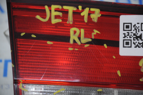 Inner taillight trunk lid left VW Jetta 15-15 USA halogen, light, scratches