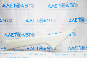 Front pillar trim upper left Ford Edge 15-24 gray, scratches