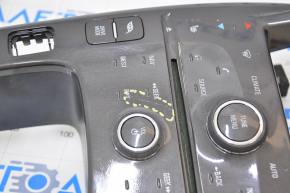Chevrolet Volt 11-15 Display Control Panel Graphite Heated Type 3 Scratches, Chrome Useful