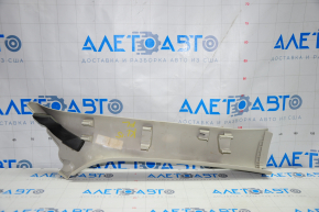 Front pillar trim upper left Jeep Cherokee KL 14-18 gray, creases