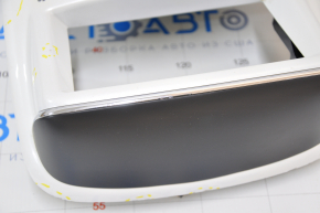 Chevrolet Volt 11-15 Display Control Panel White Heated Type 2 Peeled Chrome, Scratches