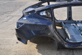 Quarter wing rear right Tesla Model 3 18- on the body, graphite, butt
