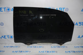 Glass of the rear left door Lexus RX350 RX450h 10-15 factory tinted, scratches
