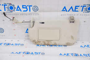 Left visor Ford Escape MK3 13-19 gray, with backlight for dry cleaning