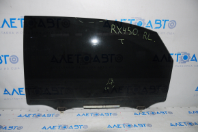 Glass of the rear left door Lexus RX350 RX450h 10-15 factory tinted, scratches
