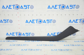 Center console trim right Tesla Model 3 18- leather black