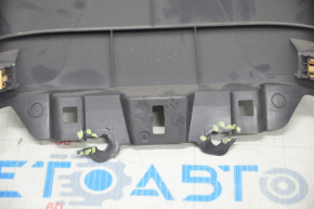 Center console trim rear upper Tesla Model 3 18- black, broken fastener