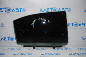 Glass door rear right Lexus LS460 LS600h 07-17 scratches