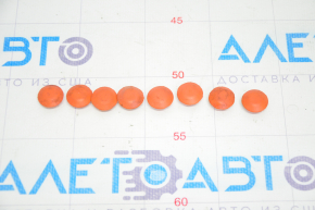 Tesla Model 3 Body Plug 18-10mm, Round, Orange, 8pcs