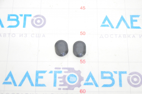 Tesla Model 3 Body Plug 18-13x21mm, Oval, Black, 2pcs