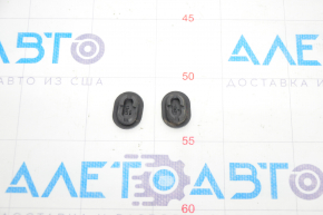 Tesla Model 3 Body Plug 18-13x21mm, Oval, Black, 2pcs