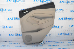 Door trim card rear right Ford Escape MK3 17-19 rest, beige, armrest leather