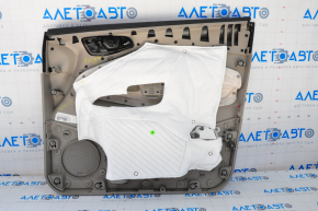 Door trim card front left Ford Escape MK3 17-19 rest, beige, leather armrest, for dry cleaning