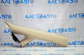 Front pillar trim upper right Lexus RX350 RX450h 10-13 beige, for dry cleaning, butt
