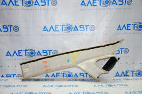 Front pillar trim upper right Lexus RX350 RX450h 10-13 beige, for dry cleaning, butt