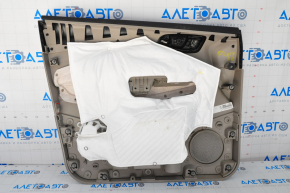 Door trim card front right Ford Escape MK3 17-19 rest, beige, leather armrest, bumpers
