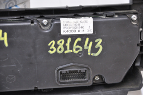 Climate control Mazda 6 13-16 prerest manual scratch on the overlay