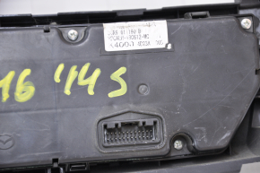 Climate control Mazda 6 13-16 prerest manual scratches on the overlay and button