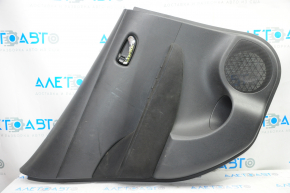Door trim card rear left Nissan Leaf 13-17 black, armrest cloth, scratches, for dry cleaning