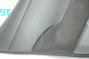 Door trim card rear left Nissan Leaf 13-17 black, armrest cloth, scratches, for dry cleaning