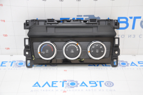 Climate control with display Mazda 6 16-17 rest manual scratch on the overlay, paint peeled off